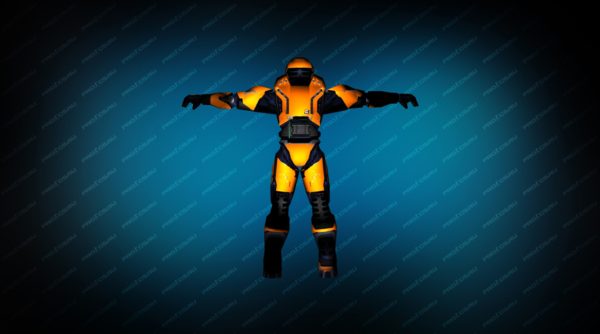 Master Chief вид сзади