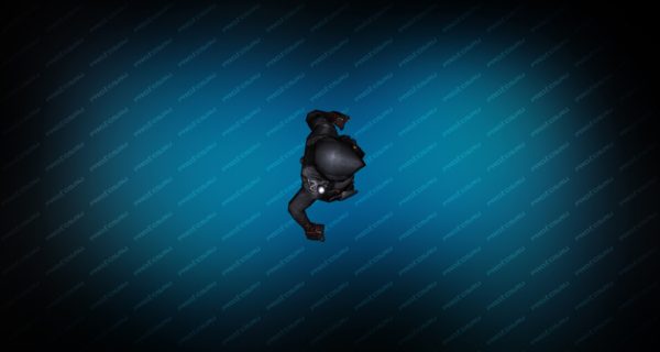 Модель игрока «Fury Ghost» Вид сверху