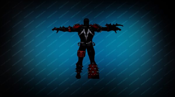 Модель игрока «Spawn» вид сзади