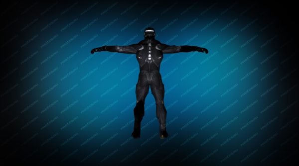 Nanosuit TT черный Вид сверху